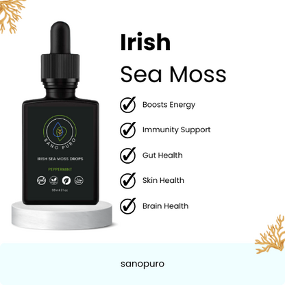 Organic Irish Sea Moss Drops