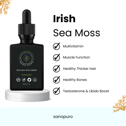 Organic Irish Sea Moss Drops